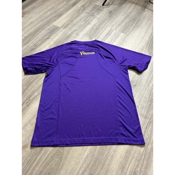 NFL Men's Majestic Minnesota Vikings DriFit Shirt- Large - Picture 5 of 5